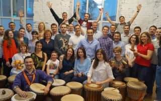 Барабанный тимбилдинг для АгроТерра