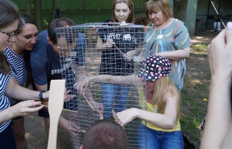 веревочный тимбилдинг в Москве