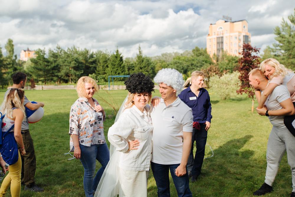 Тимбилдинг на свадьбу от Лаборатории Деловых Игр ✔ +7 (495) 644-97-70